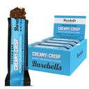 Barebells Protein Bars Kremet Crisp - 12 greve, 20g høyproteinbehandling - Sjokolade ernæringsbar med 1g Total Sukker - On-The-Go Frokost eller post-Workout Snack
