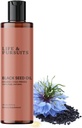 Liv og pursuits Organic Black Seed Oil (Kalonji) - 100% ren, naturlig, kaldt presset | Naturlig kilde til Thymoquinon & Omega 3 6 9 | Antioksidant for immun støtte, hår og hud (6.8 Fl Oz)