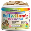 Hundeprenatal vitaminer - Multivitamin, folsyre, kalsium, jern, mineraler og aminosyrer. Ideell for gravid, amming og nyfødte Kjæledyr - Senior Dog Supplement, komplette valp multi vitamin.