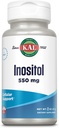 KAL Inositol Powder 550 mg, Hjernehelse, nervesystem og Mood Support Supplement, Cellular Helse Støtte, Forbedret absorpsjon formel, lett å blande, ca. 102 Services, 2oz
