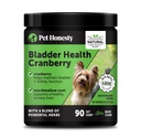 Cranberry Bladder Helse for hunder - Inneholder aktive ingredienser - Cranberry & D-Mannose for å hjelpe støtte hund urin traktor helse, hund bladder støtte, & nynorsk støtte for hunder (Bacon)