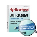 Loperamid HCL 2mg Caplet | Anti-diaréal Medisin | Diarrea Relief | Blisterpakke | USA Produsert | 24 Caplets