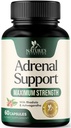 Adrenal støtte Supplements Cortex Complex, Beste energitilskudd, støtter kortisol helse & energi nivåer, daglig Ashwagandha for kvinner og menn, støtter Adrenal tretthet & immunsystem, 60 kapsler