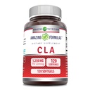 Amazing Formler CLA (konjugert Linoleic Acid) 1250 Mg | Softgels Supplement | Ikke-GMO | Glutenfri | laget i USA (1 pakke | 120 greve)