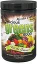 Delicious Greens 8000 Grønn Mat Supplement, Mocha Cafe, 10,6 Ounce