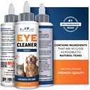 Alle Kjæledyr Eye Wash Drops for Relieve Pink Eye, Allergier Symptomer, Infeksjoner og Runny, Tørr Øye - Smertefri behandling hjelper til å hindre abrasioner, irritasjoner og konjunktivitt