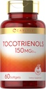 Carlyle Tocotrienols Supplement | 150 mg | 60 Softgels | Ikke-GMO og Glutenfri Kompleks