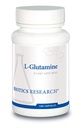 Biotikk forskning L Glutamine, gastrointestinal helse, Gut lining støtte, optimal muskel støtte, lean muskel, antioksidant aktivitet, gratis form aminosyre. 180 Kapsler