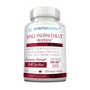 Godkjent Science® Male Enhancement - Boost Performance and Auke Drive - 180 Vegan Vennlige kapsler (1 flaske)