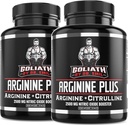 Dr. Emils ARGININE Plus - L Arginine + L Citrulline - 2500 MG høy dose Ingen Booster Tabletter - Nitric Oxid Supplement for vaskularitet og hjertehelse (Arginine AAKG og Citrulline Malate 2:1)