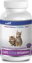 Cat Vitaminer til shedding - Ultra vitaminer til katter - Sunn Minerals og vitaminer Formula - Chews - katt kalsium Supplement - 1 flaske (90 behandlinger)
