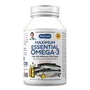 ANDREW LESSMAN Maksimal essensiell Omega-3 oransje - 60 Softgels - Ultra-Pure, høy potens Omega-3 oljer. Høy DHA, ingen mage-upset, ingen kontaminanter, ingen Mercury. Små lett å svelge Softgels