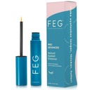 FEG Pro Advanced Naturlig Eyelash Enhancer Serum for rask Lash vekst | Ekstra styrke Lash Serum for å vokse tykk, full, og lange øyenvipper | 3 ml | Stimulerer naturlig vekst