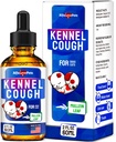 Kennel Cough behandling for hunder og katter – Hunde Cough Suppressant Hjelper med allergier, Runny Nese, Sneezing – for alle avler og størrelser – Mullein Leaf og Calendula – 2 Oz