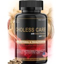 Kolesterol Supplement - Triglycerider Støtter Kapsler w. Organisk, Odorless hvitløk, Cayenne Pepper, Plantesteroler for å støtte normal HDL og LDL Kolesterol nivåer w. Antioksidant Niacin (Vitamin B3)