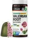 BIO KRAUTER Valerian Root Gummies - 1800 mg Styrke - 90 Vegan Chews - Ingen Melatonin - Støtte avslapning og ro - Valerian Root Extract