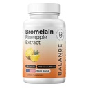 Balancebreens Bromelain 500mg, 120 kapsler - Pineapple Extract Digestive Enzyme, støtter Digestion og felles helse Supplement