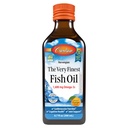 Carlson - Den aller fineste fiskolje, 1600 mg omega-3s, flytende fiskeolje Supplement, norsk fiskolje, Wild-Caught, Sustainablely Sourceed Fish Oil Liquid, Orange, 6,7 Fl Oz