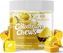 Kostrum Chews Supplement med probiotika for Gut Helse, Bloating, Immun støtte, hud, hårvekst og skjønnhet - Pineapple Flavor (60 Services)