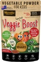 Grønnsaker pulver til barn Veggie Boost Probiotika fibre Super Greens Pea Protein Nutritious Supplement Savoury Flavored 3.52oz (100g)