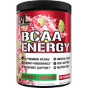 EVL BCAA Aminosyrer pulver - BCAA energi pre trening pulver for muskelgjenvinning lean vekst og utholdenhet - hydrere post trening gjenopprette drikke med naturlig kaffe - Cherry Limeade