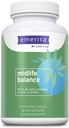 Emerita av Life-flo Midlife Balance, Menopause kosttilskudd for kvinner, sunn balanse støtte med svart cohosh og rød Clover, 60-dagers garanti, ikke testet på dyr, 30 serveringer, 60 Vegkaps