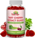 Tart Cherry Gummies (2000mg) med cellery Extract (400mg)-søvn, og joints- Tart Cherry Extract Alterative til Tart Cherry Juice Koncentrat, kapsler eller pulvere - 60 Count