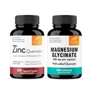 Sandhu sink Quercetin & Magnesium Glycinate Complex med Quercetin Capsules ® støtter immun, muskel helse og kvalitet søvn
