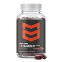 MTN OPS Slumber Sleep Gummies – 60 Serveringer, Tart Cherry 1000mg, Melatonin 2,5mg, Kamille, Naturlig Flavors, Laget i USA, Blandet Berry, Natt søvnhjelp