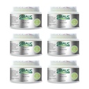 SALVE 50 Gram salicylsyre kull Tar pakke med 6