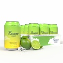 Recess Mood Magnesium & Adaptogen Drink, Avslappende drikke, 12 ounce (Lime Citrus, 12 pakke)