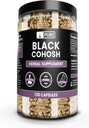 Rene originale ingredienser Svart Cohosh (730 kapsler) Ingen magnesium eller ris fyllstoffer, alltid ren, Lab verifisert
