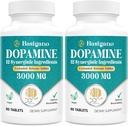Naturlig dopamin Supplement - Glutenfri - 90 tabletter (pakke med 2)