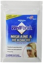 WellPatch Migraine og hodepine kjølelås - Drug Free, varer opp til 12 timer, trygt å bruke med medisinering - store lapper (4 store lapper), hver 4.3 x 2 i