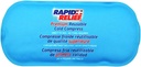 Hurtig relief Reusable Gel Cold Compress - Myk stoff kalde pakke for skader, førstehjelp, sprainer, hodepine, muskelsmerter og smertelindring 5\" x 11\"