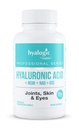 Hyalogisk hyaluronsyre forsinket frigjøringskapsler | Combo formel w/Glukosamin MSM | Støtte sunne ledder, øyne og hud | Fremme sunn hud | 120 mg ikke-GMO (30 greve)