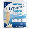 Sikre opprinnelige ernæringshake pulver med 9 gram protein, måltid erstatning rister, Vanilla, 14 oz