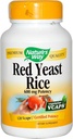 Naturens vei rød yeast ris, 500mg 120 vegetariske kapsler