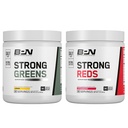 BARE PERFORMANCE NUTRITION BPN Sterke Grønner (Lemon) & Røde (Strawberry) Superfood Bundle