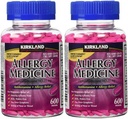 Kirkland Signatur Allergi medisin Diphenhydramine HCI 25 mg - 600 Minitabs - 2 Pack