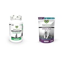 VitriScience Canine Plus MultiVitamin for hunder, 90 tabletter og omega Plus avanserte hudtilskudd for hunder, 40 Chews