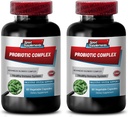 Sunn Digestion - PROBIOTIC Avansert Blandet Kompleks for Digestive System - Probiotiske Bacillus, Digestive Kosttilskudd, bifidobacterium laktis, probiotiske Multi Enzyme Digestive Formel, 2B 120 Caps
