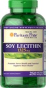 Puritans stolthet soya Lecithin 1325 mg, hjertestøtte, 250 greve, Naturulse Ad 410
