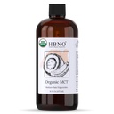 HBNO Organic MCT Oil 16 oz (475ml) Verdistørrelse - Ideell for Salade dressing, Lip balsams, ansiktsvask, lotioner, hudpleie og hårpleieprodukter.