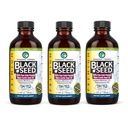 Amazing Herbs Premium Black Seed Oil - Glutenfri, Ikke GMO, Cold Pressed Nigella Sativa Aids i Digestive Helse, Immune Support, Hjernefunksjon - 4 Fl Oz (Pack of 3)