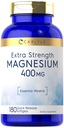 Carlyle Magnesiumoksid 400 mg | 180 Softgels | Essential Mineral | Ikke-GMO og Glutenfri Supplement