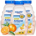 Antacid tabletter sukkerfri ekstra styrke, oransje krem, kalsiumkarbonat 750 mg, 90 telle hver (pakke med 3)