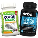 Colon Cleanser Detox Supplement Capsules - 15 dagers Colon rengjøring piller og probiotiske daglige herbal rengjøring - Naturlige Bowell bevegelse kosttilskudd for intestinal mage Bloating Digestive Gut støtte