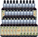 Svart Henna (True Indiofera tinctoria) Tinktur, flytende ekstrakt (Brand Navn: HerbalTerra, Proudly laget i USA) 30x2 fl.oz (30x60 ml)