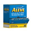 Aleve smerte Reliever & Feber Reduser Naproxen Natrium Caplets, Kropp og ledbetennelse Smerte Reliever, Medisin for voksne og barn Alder 12 og opp, 60 Individual Pouches